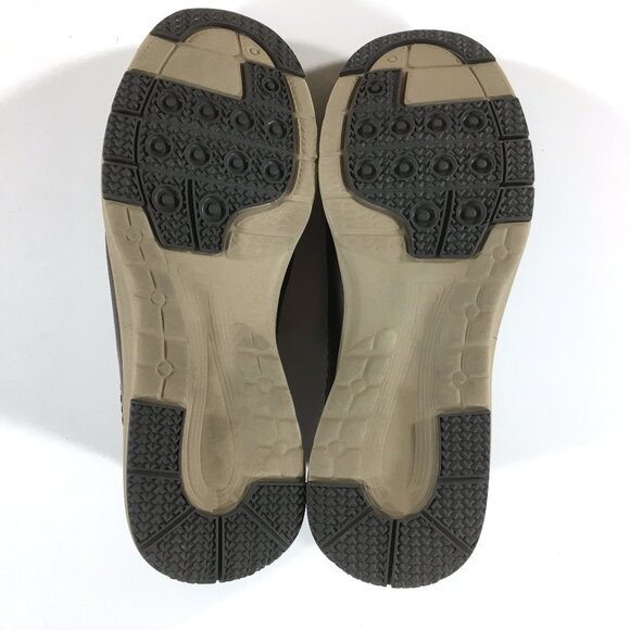 Duluth Trading Tower Hill Slip On Shoes Mens Size 11.5 Brown Leather 20060766 - Picture 7 of 9